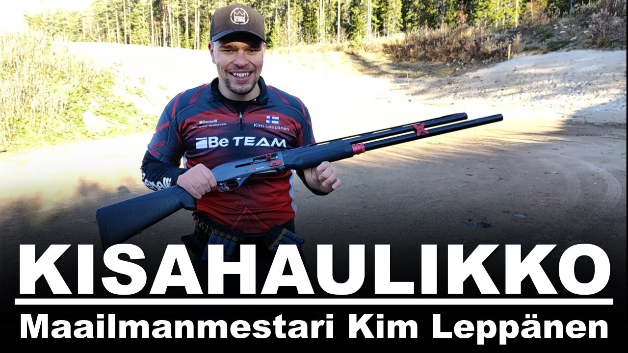 Benelli M2 Speed kisahaulikko - maailmanmestari Kim Leppänen