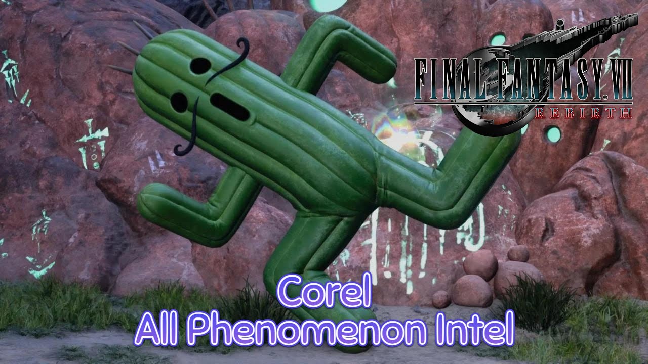 FF7 Rebirth All Corel Phenomenon Intel - Kid G's Protorelic | Final Fantasy VII Rebirth