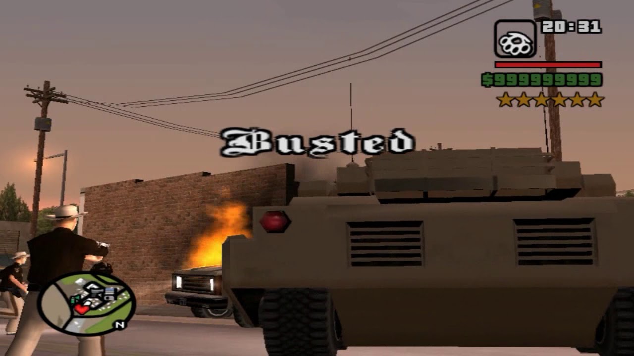 GTA SA BUSTED 17