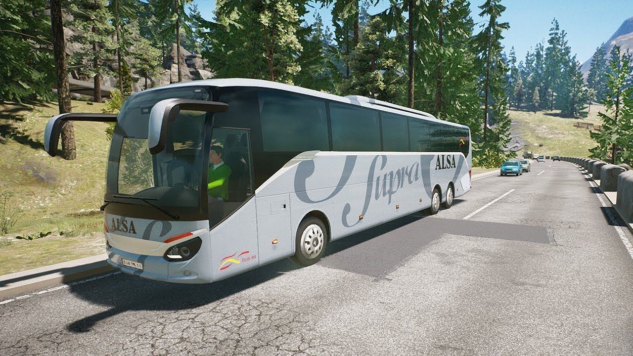 Fernbus Simulator ComfortClass S 519 HD BUS EMPRESA ALSA (CURVAS)