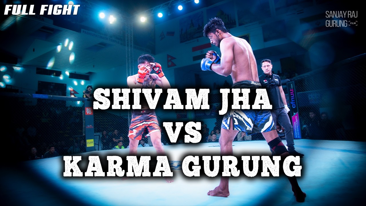 Shivam Jha vs Karma Gurung | India 🇮🇳 vs Nepal 🇳🇵  | Amateur MMA Fight | 2025