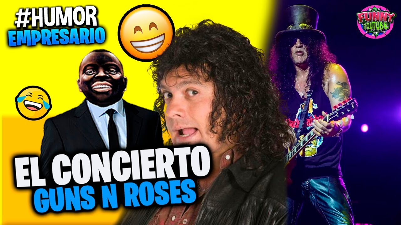 👔El Empresario de artistas loquillo: *EL CONCIERTO GUNS N ROSES* | 14 OCTUBRE 2022 #HUMOR