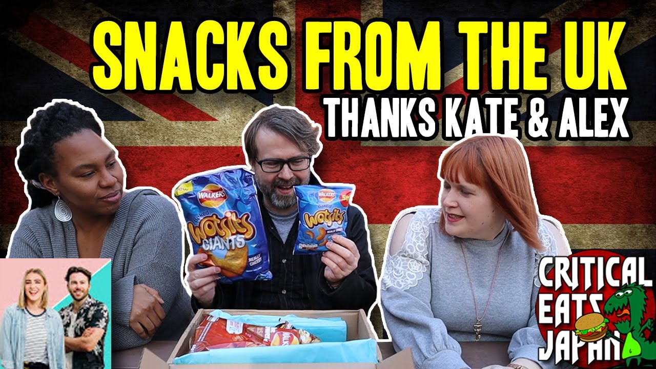 Wotsits & Other Snacks From the UK | Thanks Kate & Alex | with Sara & Kenya
