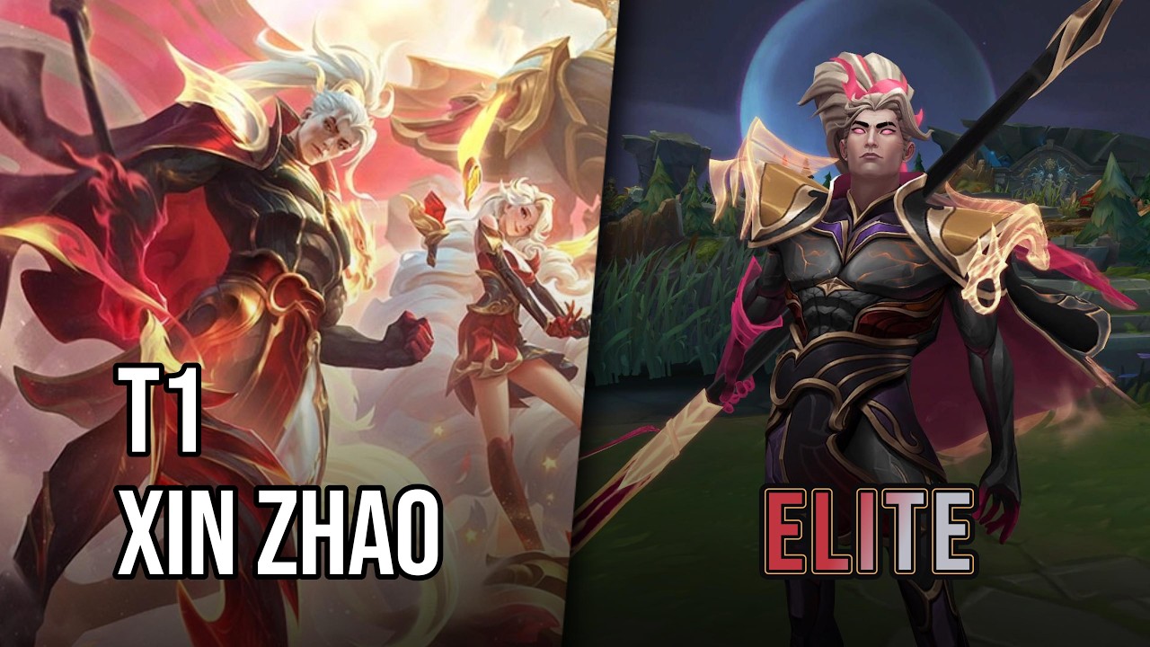 Sk&oacute;rka T1 Xin Zhao | League of Legends | Elitarne chromy