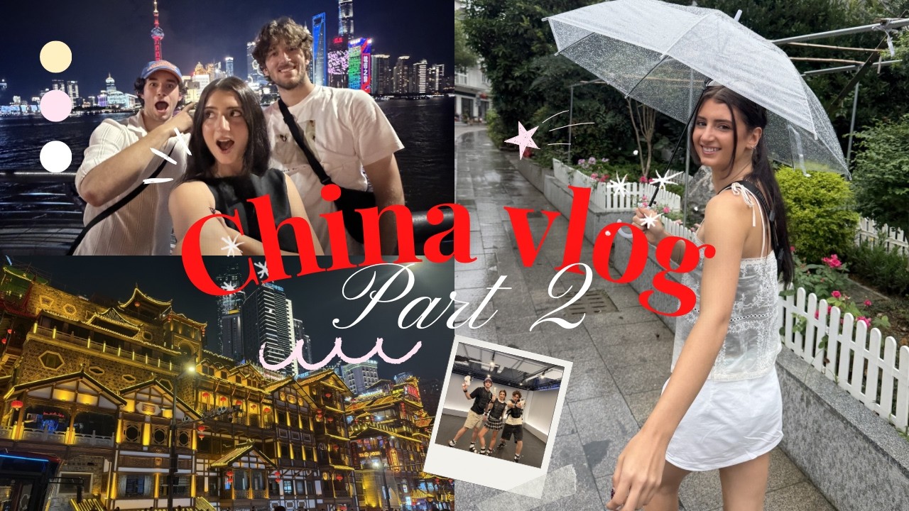 Влог из Китая: Чэнду, Чунцин, Ханчжоу + Шанхай 🇨🇳
