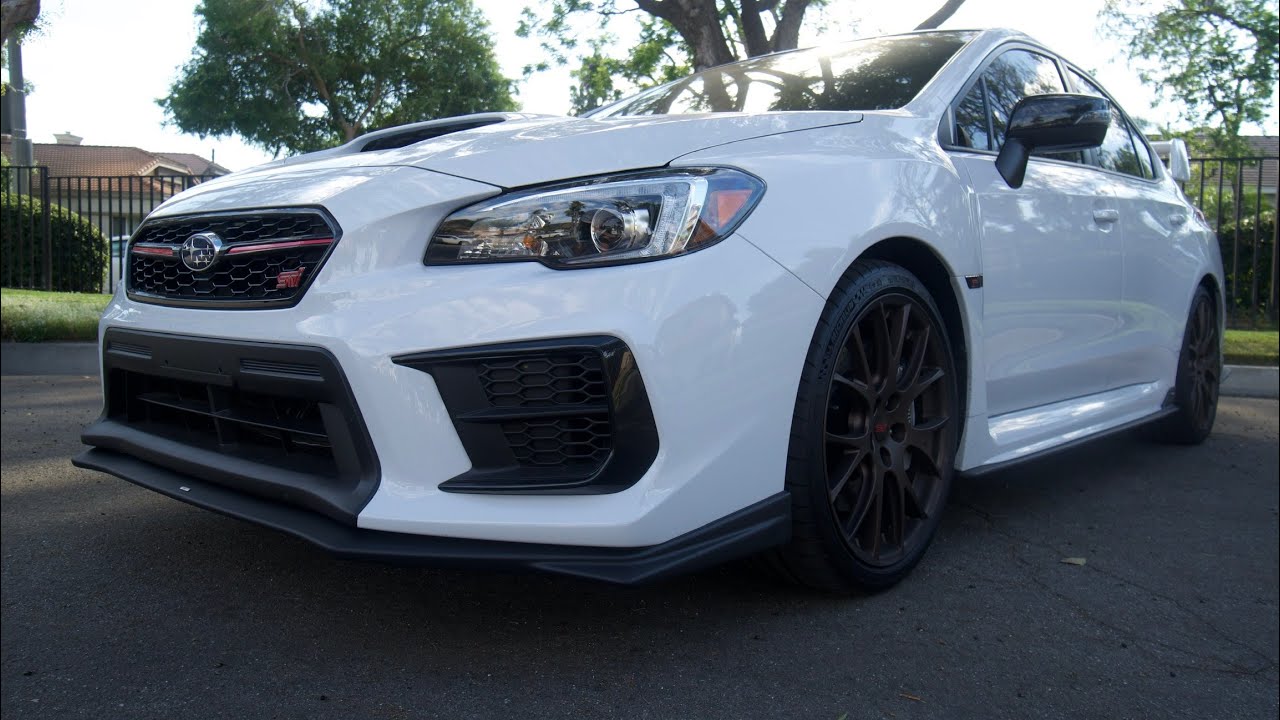2020 Subaru WRX STI Series White AWE Touring Exhaust VLOG