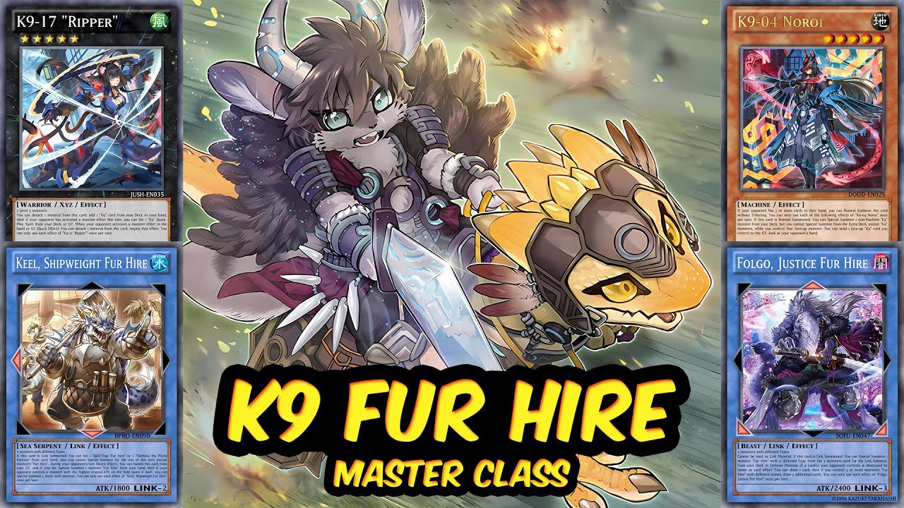 K9 FUR HIRE Deck Profile + 8 Combos (Post Feb26 Banlist & BPRO) [Jan 2026]