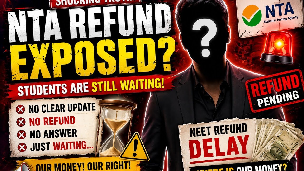 NTA REFUND EXPOSED? Students Are Still Waiting! | NEET Refund Delay #nta #neetrefund #neetaspirants