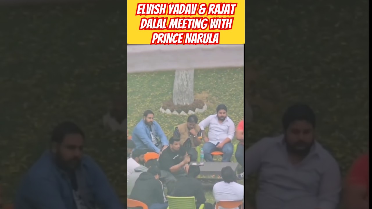 Elvish Yadav & Rajat Dalal Meeting with Prince Narula 🔥 | Elvish Yadav vlogs | Elvish Yadav