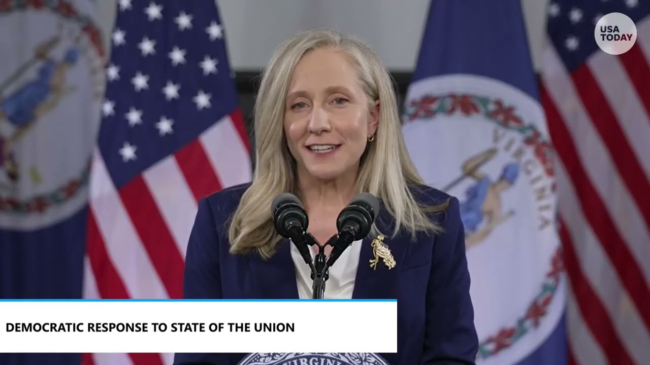 Abigail Spanberger calls out Donald Trump's SOTU speech in Democrat rebuttal: Full address