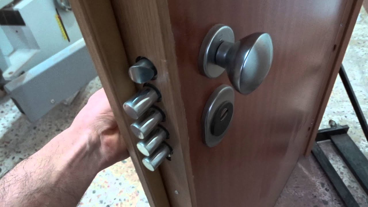 Apresentação de porta blindada