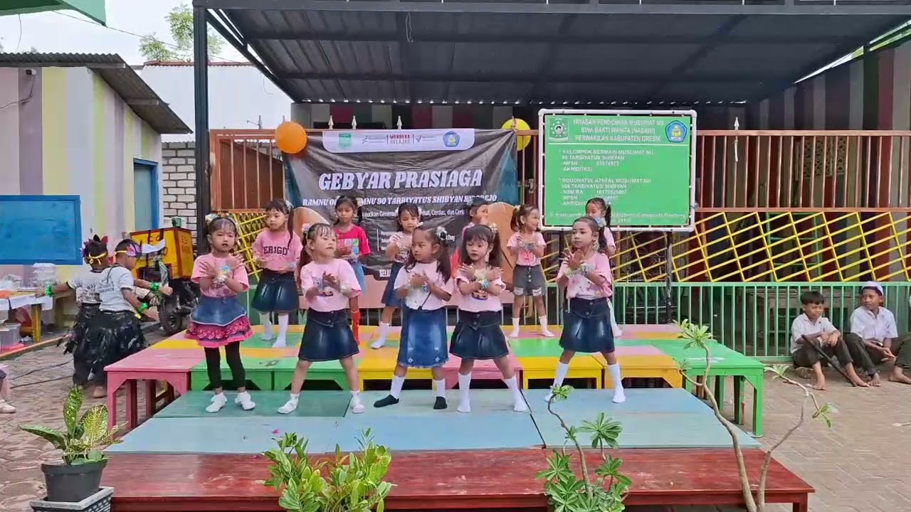 Tari Pagiku Cerahku | Gebyar Prasiaga 2025 | RA Sidorejo Panceng