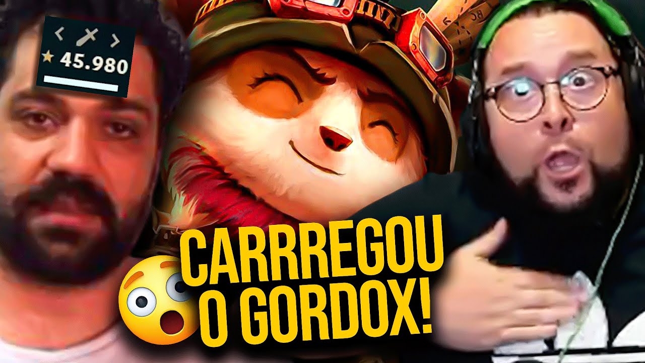 DENÃO ESCOLHE TEEMO E UM MILAGRE ACONTECE! (League of Legends)