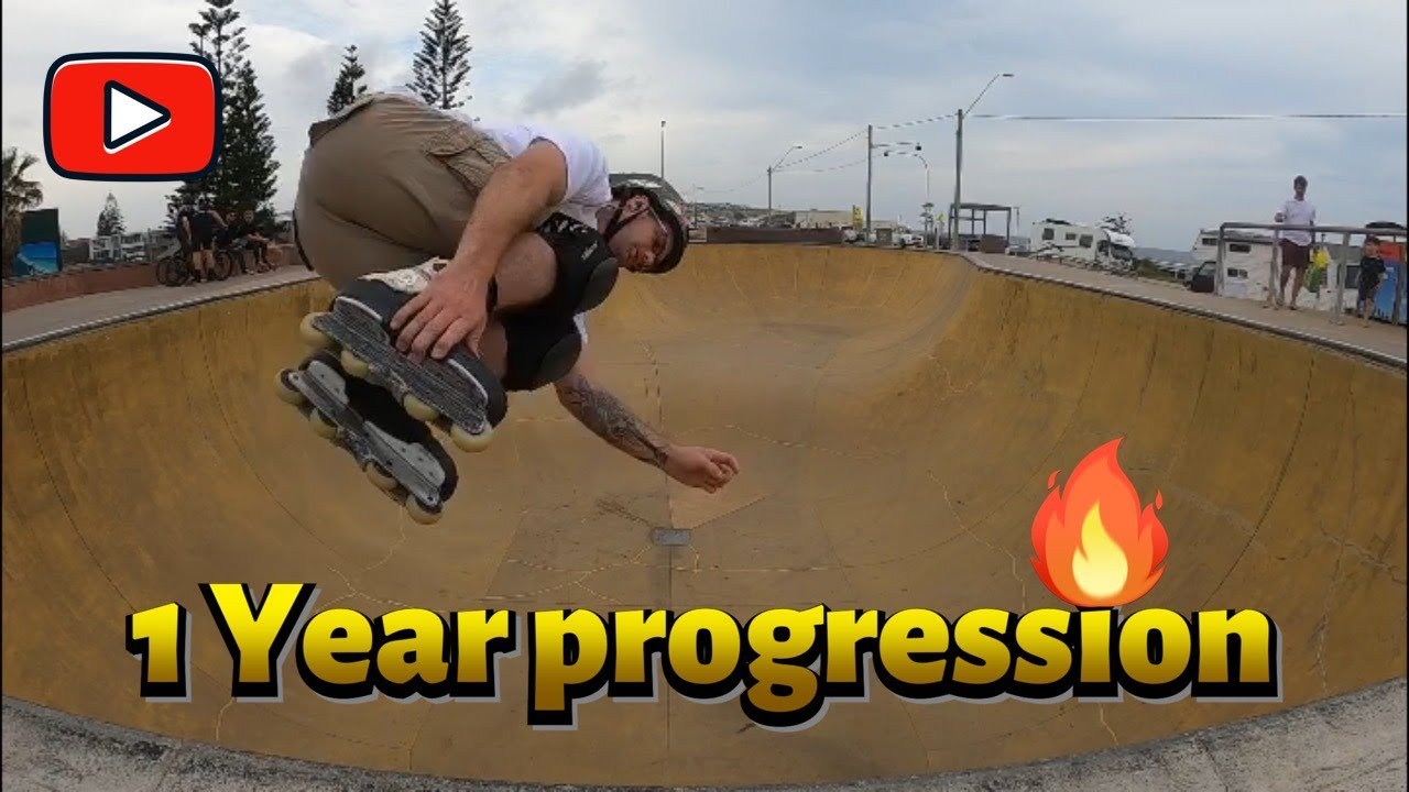 1 Year Rollerblading Progression // Aggressive Inline