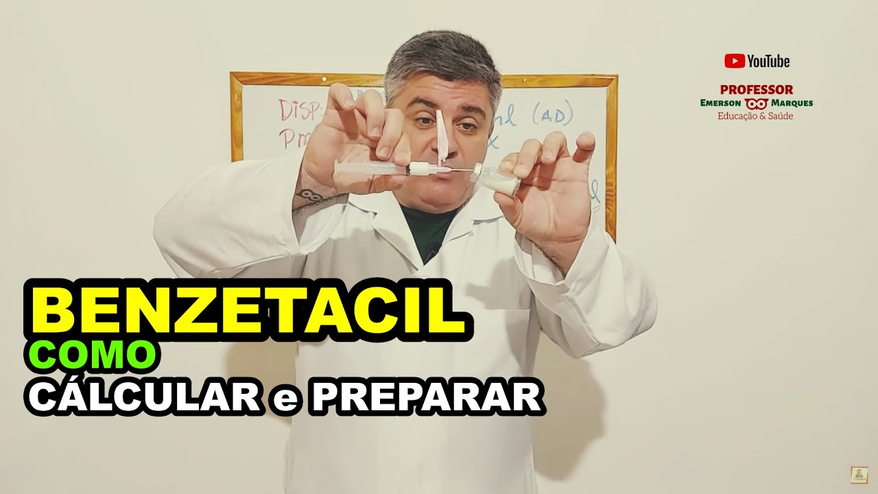AULA PRÁTICA CÁLCULO E DILUIÇÃO DE BENZETACIL