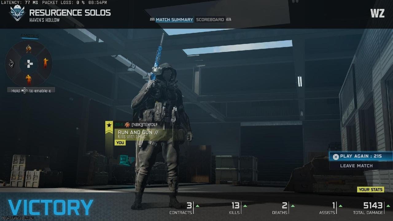 Call of Duty_Warzone Resurgence Solo Victory 13&2