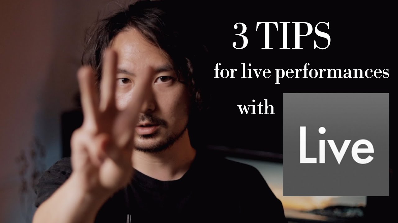 Ableton LiveでライブをやるTips 3つと心得