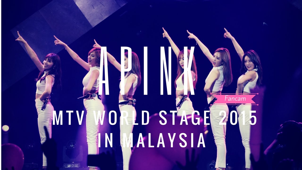 [ HD FANCAM & PHOTOS ] 150912 APINK 에이핑크 MTV World Stage 2015 live in M'SIA