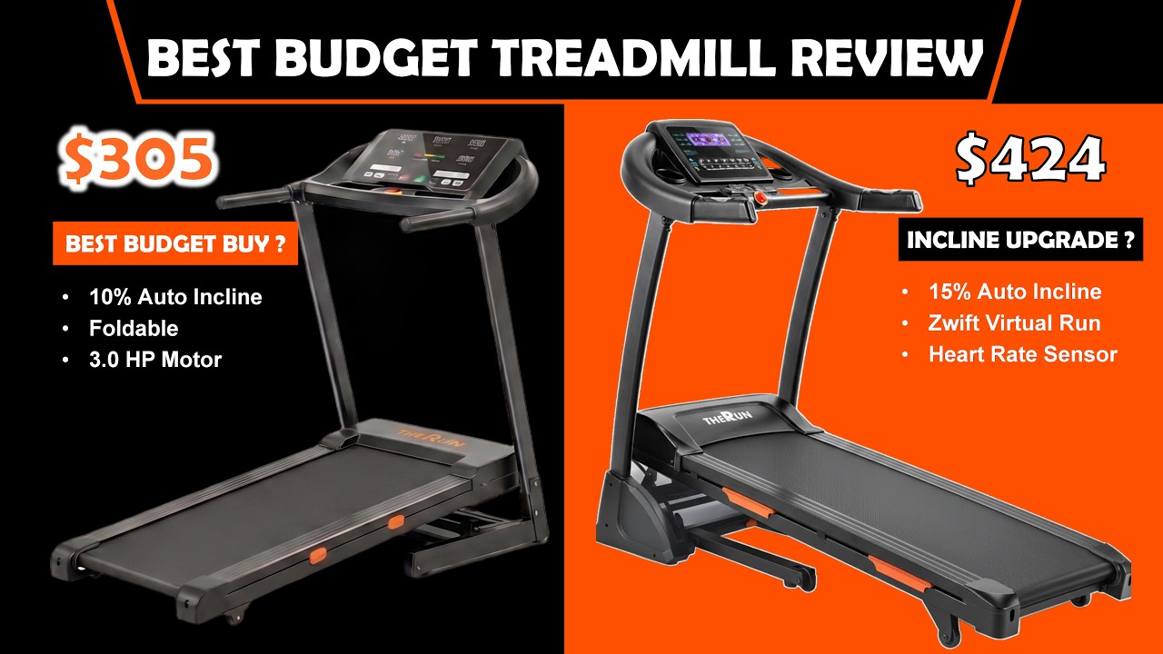 2025 Budget Treadmill Review: Is THERUN Worth the Price? Auto Incline Treadmill Under $500?