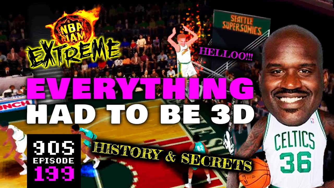 NBA Jam Extreme [1996][Arcade, PS1, Saturn, PC] - History & Secrets
