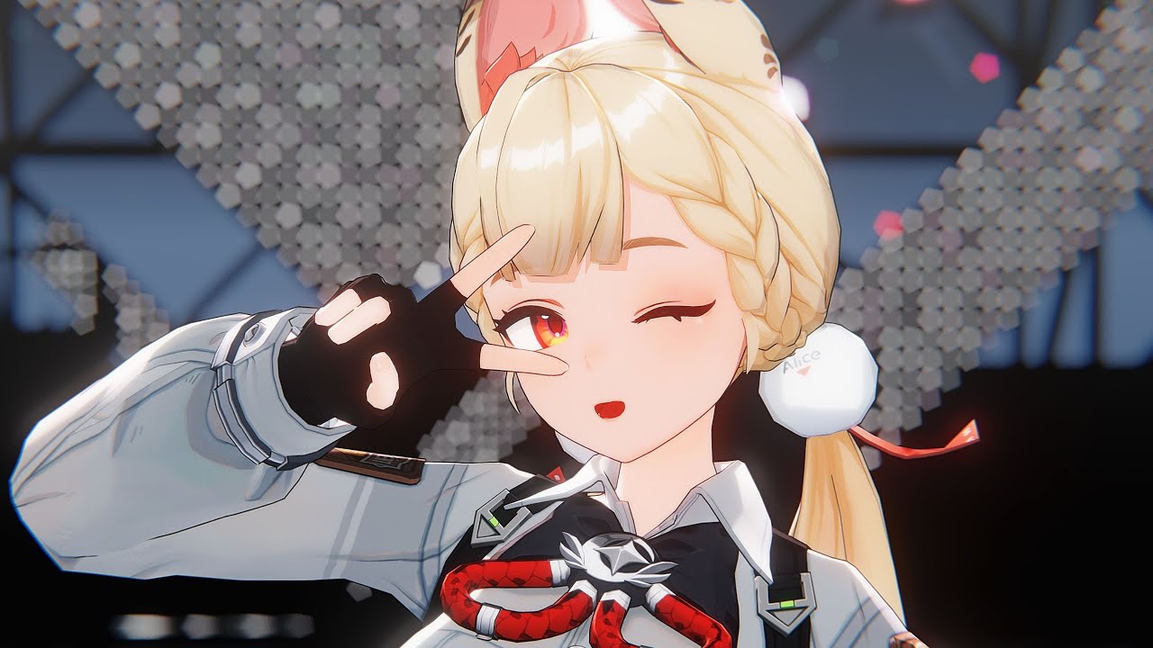 Zenless Zone Zero｜Teddy Bear｜Alice Thymefield #Alice #앨리스 #アリス #ZenlessZoneZero #ZZZ #MMD