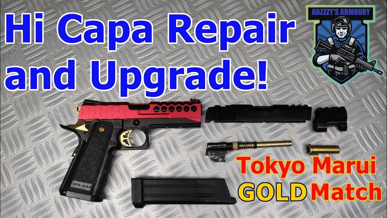 TM Hi Capa Gold Match нуждается в ремонте и обновлении