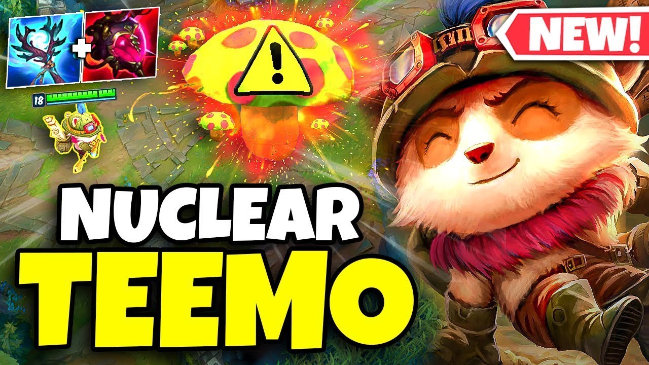 Teemo Support drops literal NUKES in Season 14 ... (NEW ITEMS = OP)