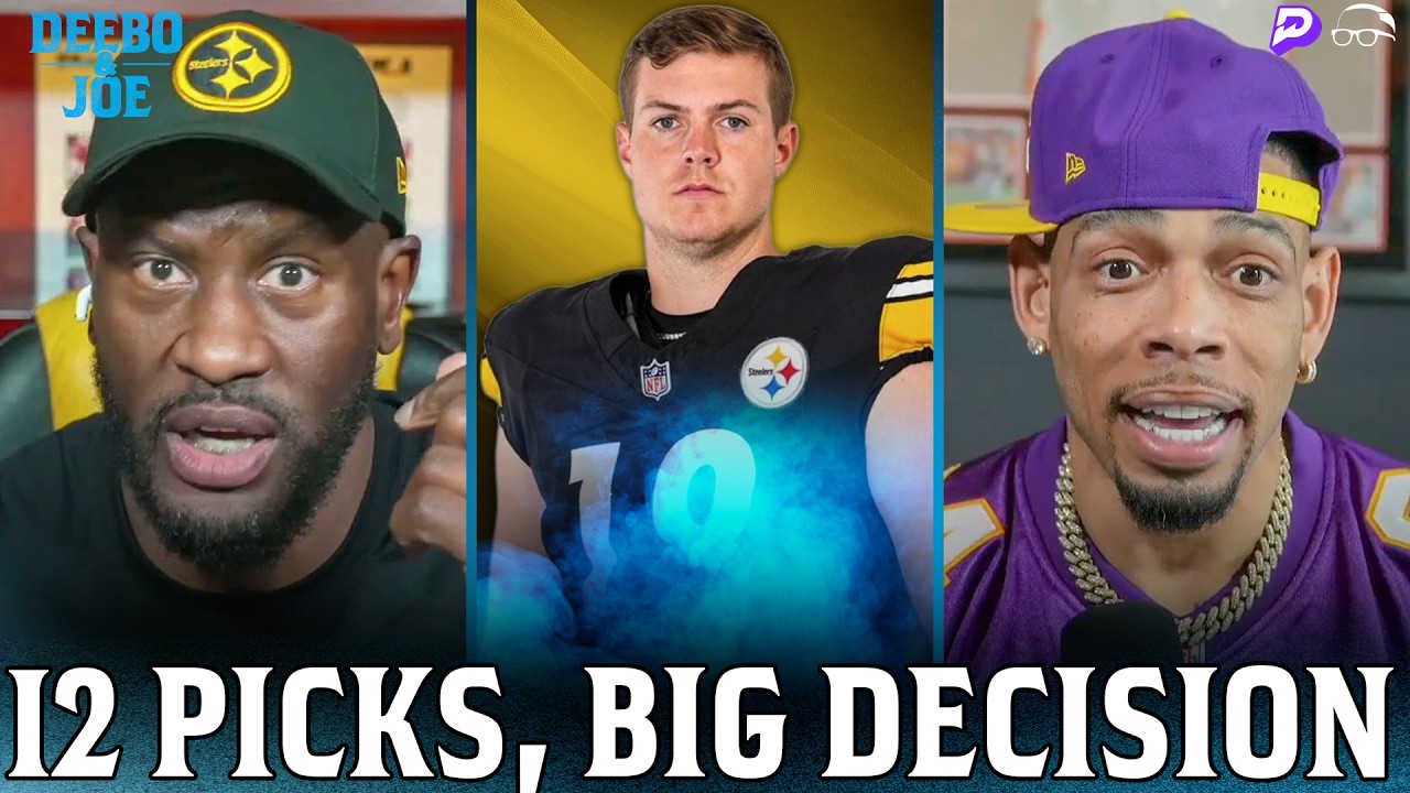 Deebo & Joe DEBATE if Steelers should go ALL-IN on Will Howard with Pittsburgh's Draft plans
