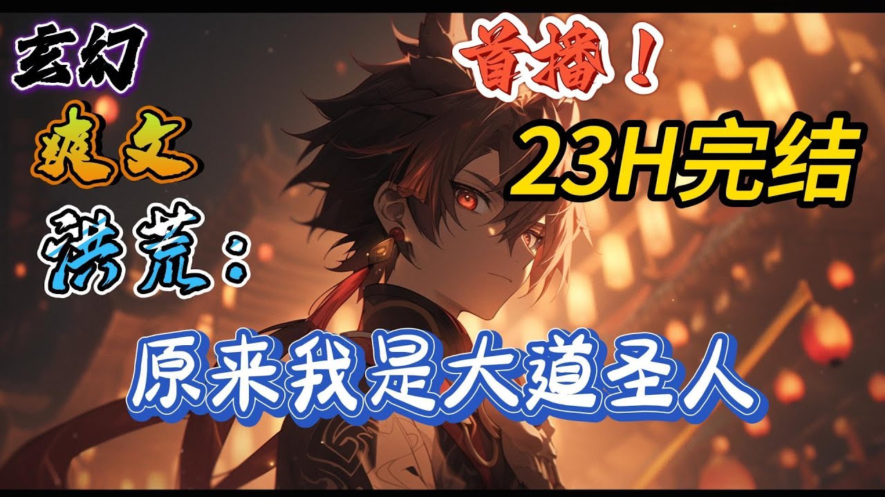 🔥完结！💥独家！《洪荒：原来我是大道圣人》穿越洪荒，遇到封神大劫。没有签到、没有神级选择。也没有开局送盘古精血。只是得了一个拥有凡俗一切技艺的系统。#玄幻#穿越#有声漫画#爽文#无敌#洪荒