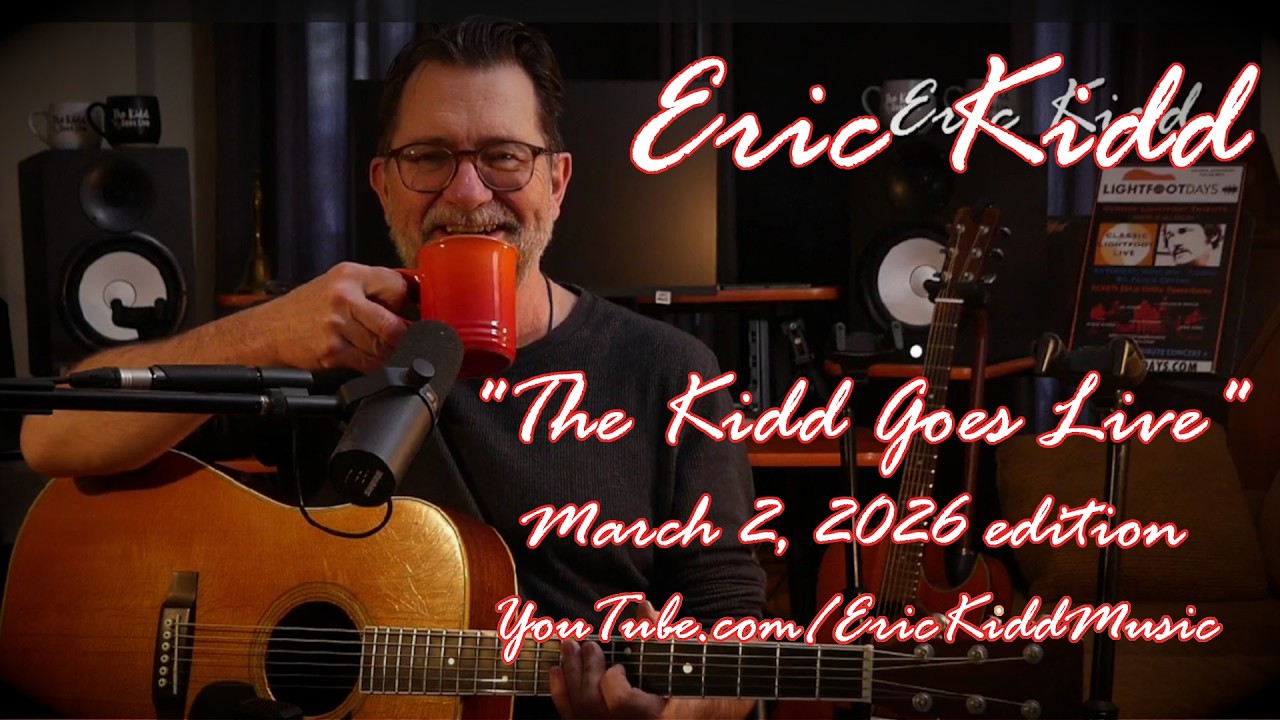 The Kidd Goes Live (Monday, March 2, 2026) Originals and some other favourites.