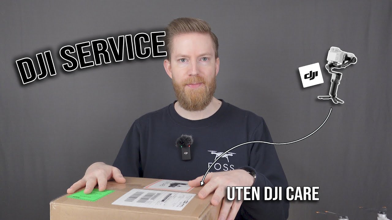 Drone i Norge | Slik bestiller du DJI-service (uten DJI Care)
