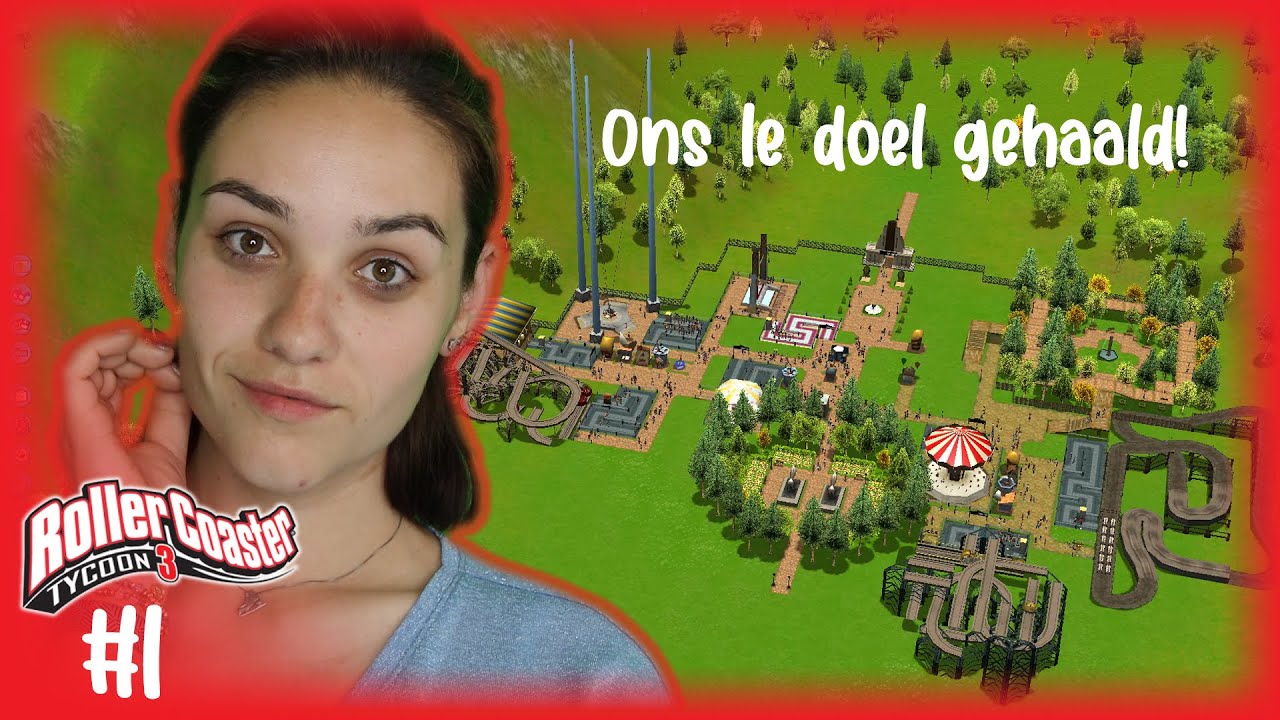 RCT3 ✩ Ons 1e doel behaald! #1