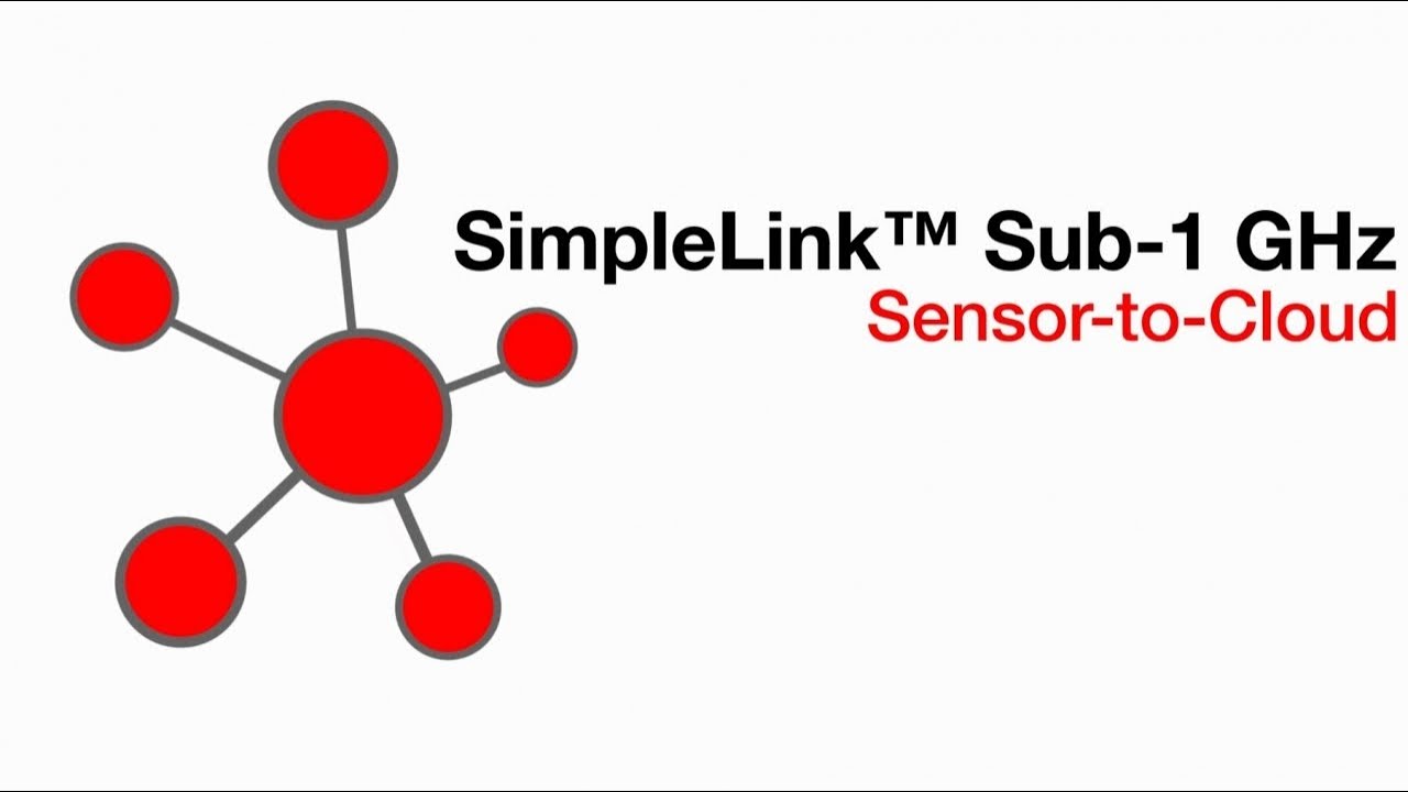 SimpleLink&trade; Sub-1 GHz Sensor-to-Cloud