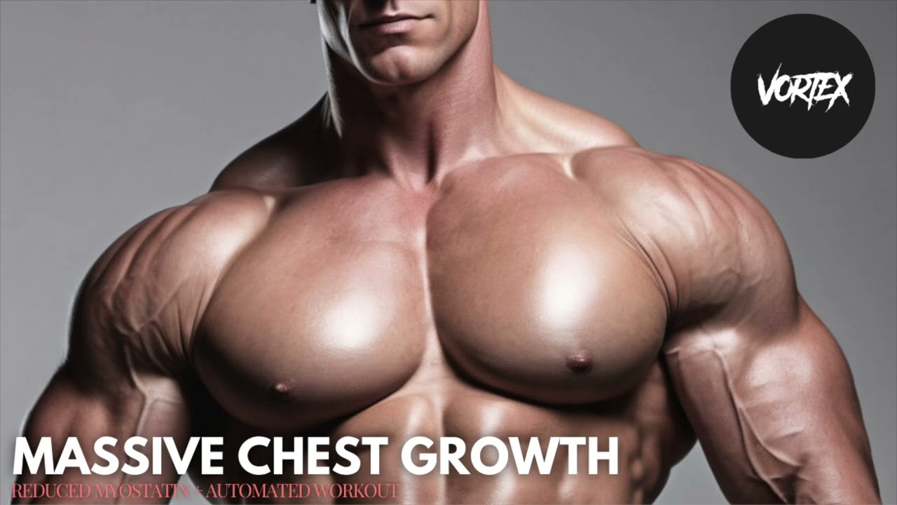 🦍 MASSIVE CHEST GROWTH - Reduced Myostatin + Automated Workouts - (Subliminal + Binaural)