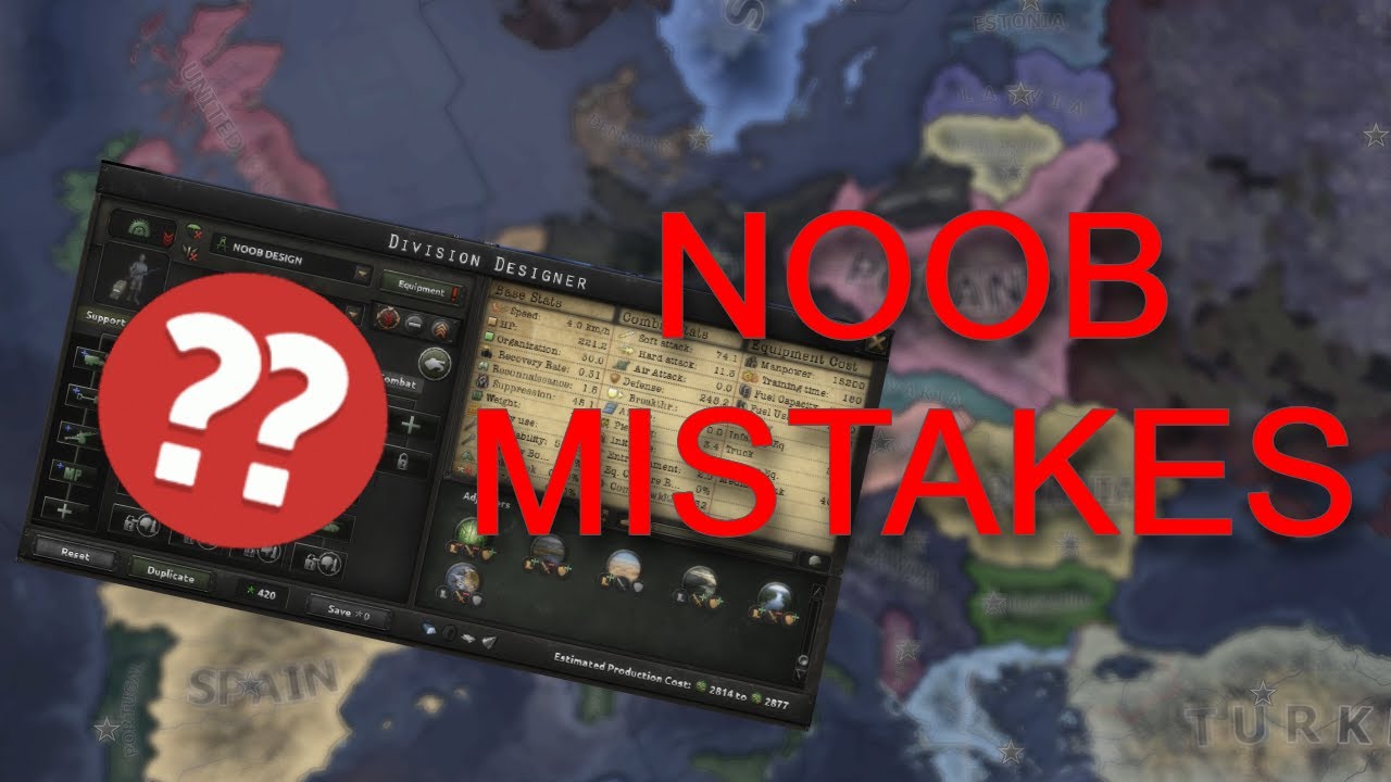 The BIGGEST Beginner Mistakes in Hearts of Iron 4