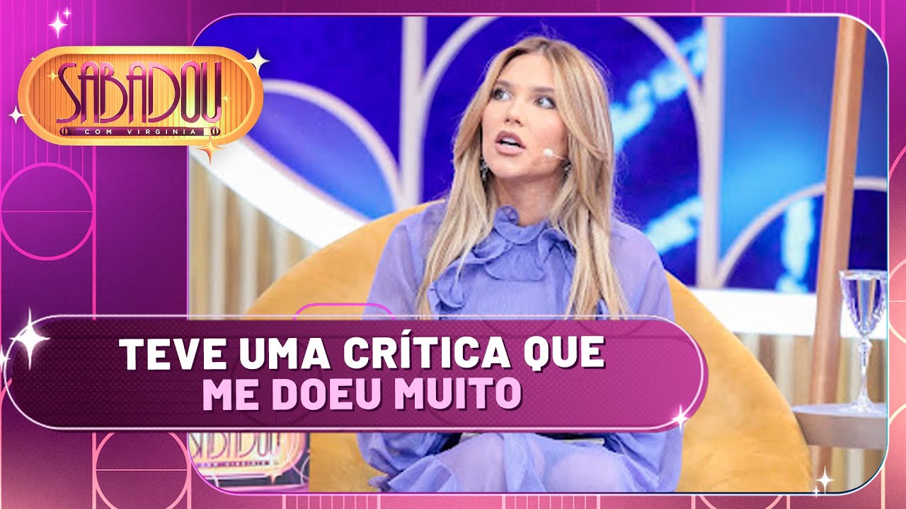 Virginia relembra episódio polêmico da sua carreira | Sabadou com Virginia (07/12/24)