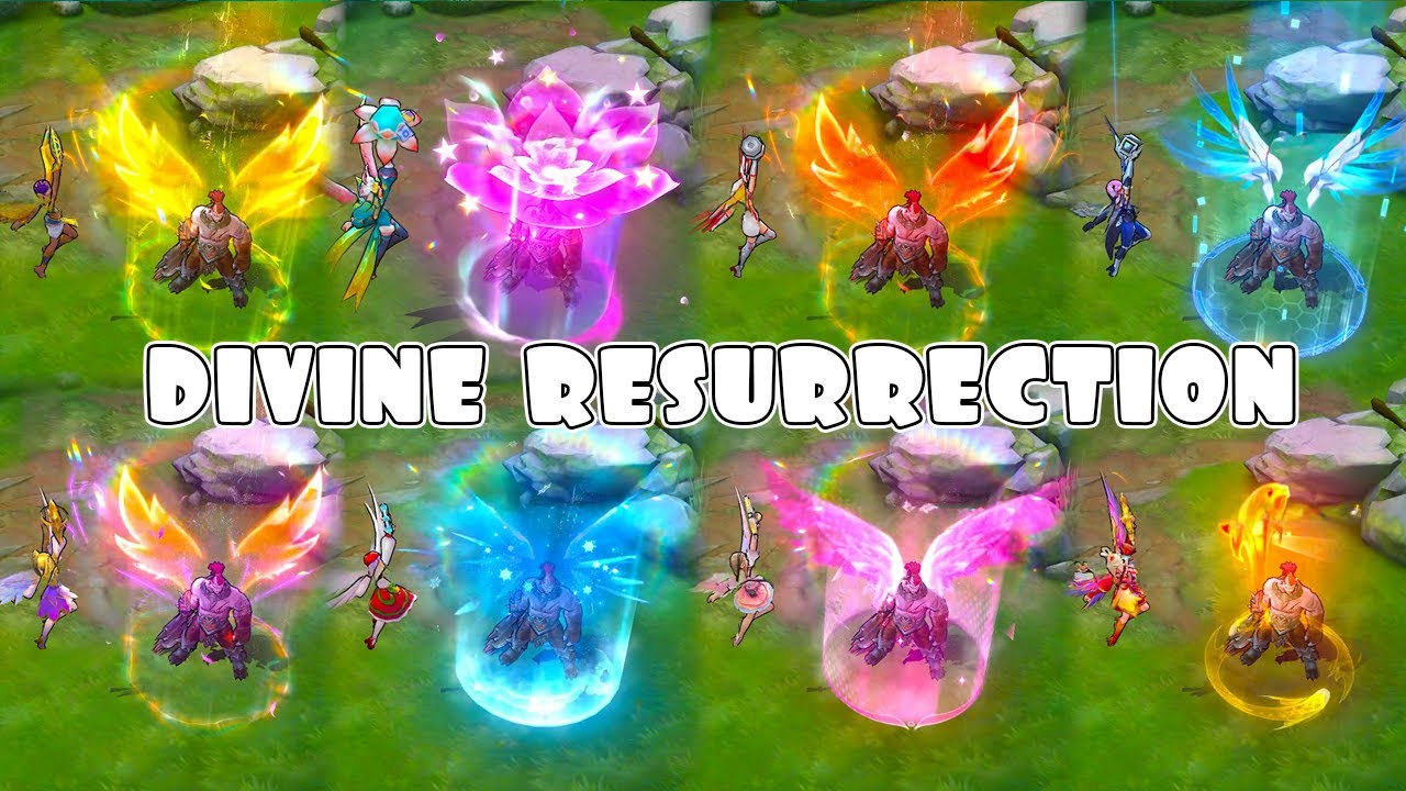 Rafaela All Skin Divine Resurrection Skill Effects
