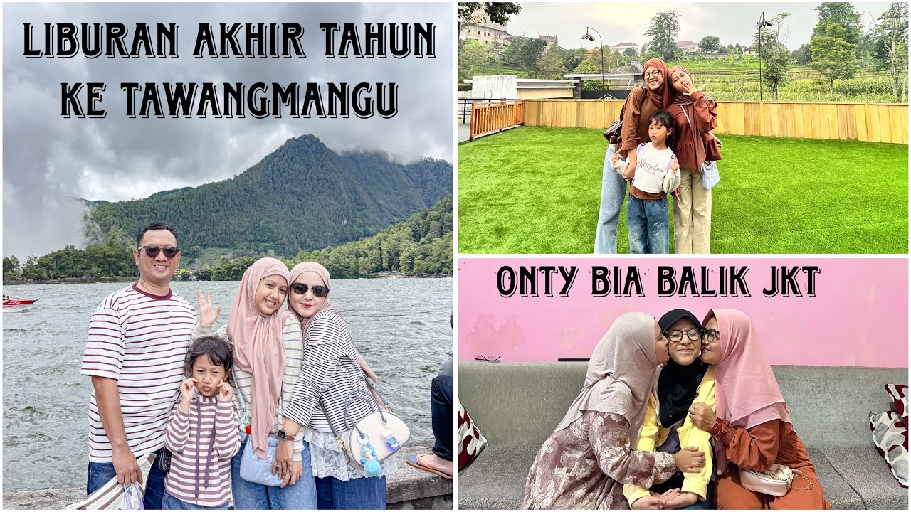 RECAP SEGALA KEGIATAN ONTY BIA SELAMA CUTI LIBURAN BERSAMA KELUARGA 