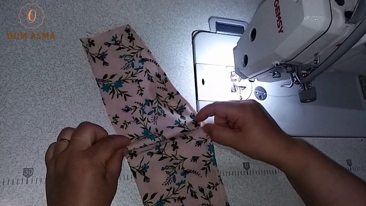 خياطة و تفصيل قندورة لعيد الاضحى مودال سامبل غير مكلف و بطريقة سهلة و بسيطة