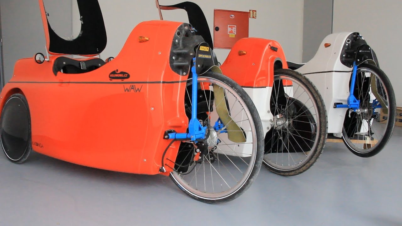 Katanga Velomobile - Different rear wheels (FR/EN)