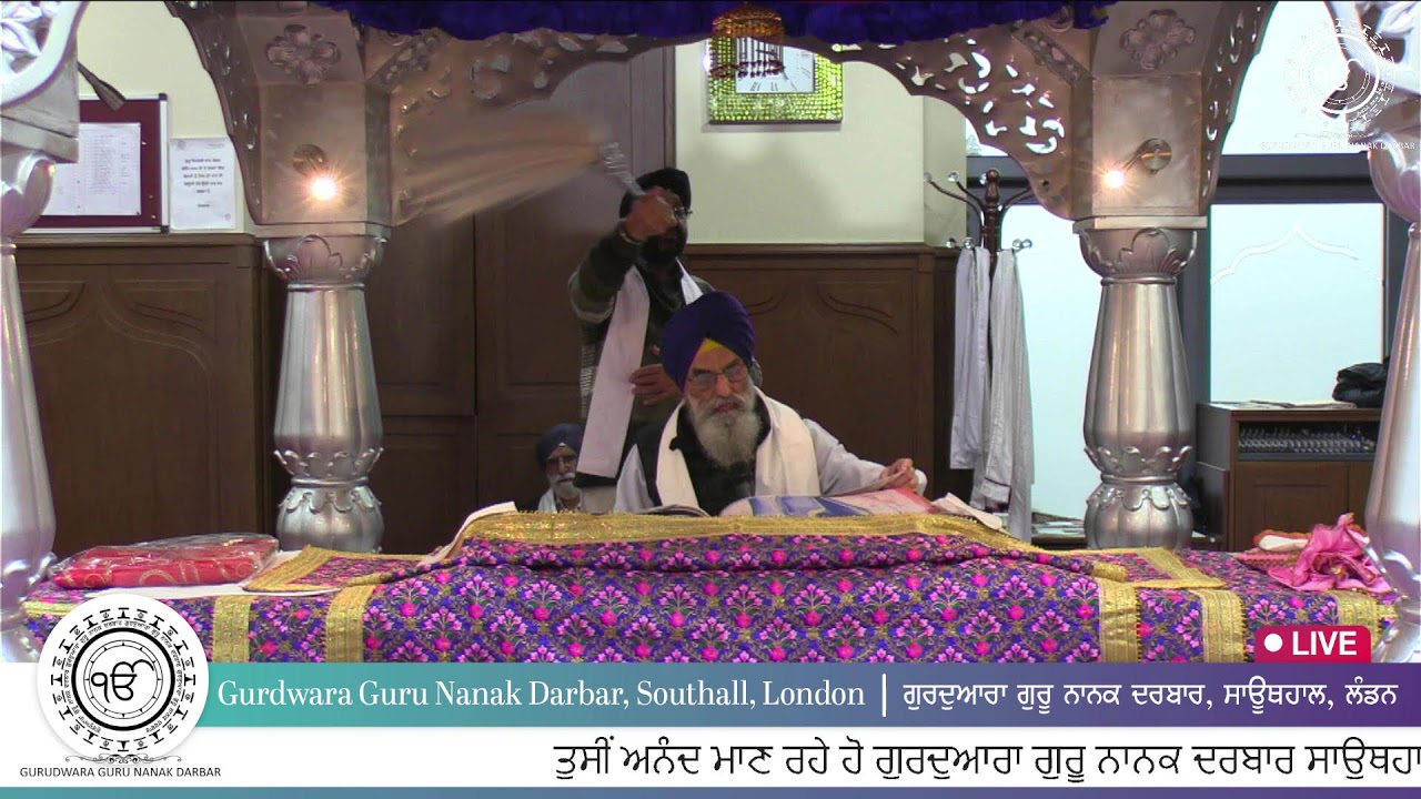 LIVE Gurdwara Guru Nanak Darbar Southall London UK