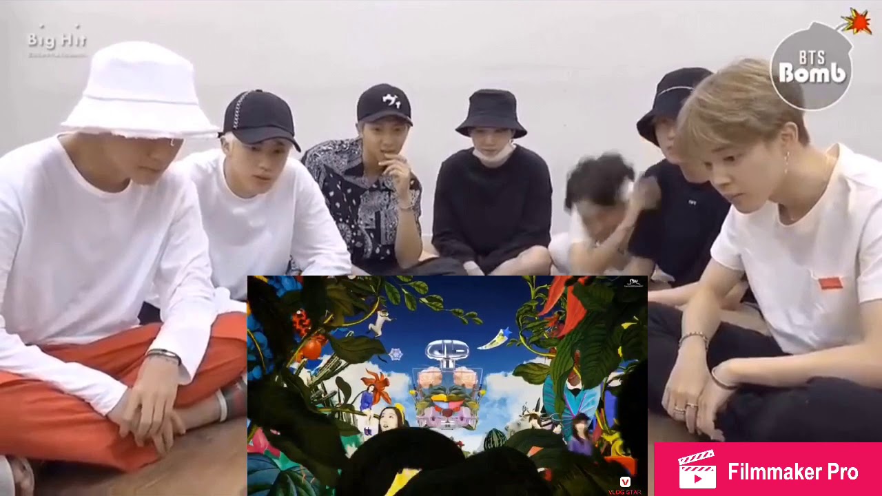 BTS reaction to Red Velvet-Happiness
