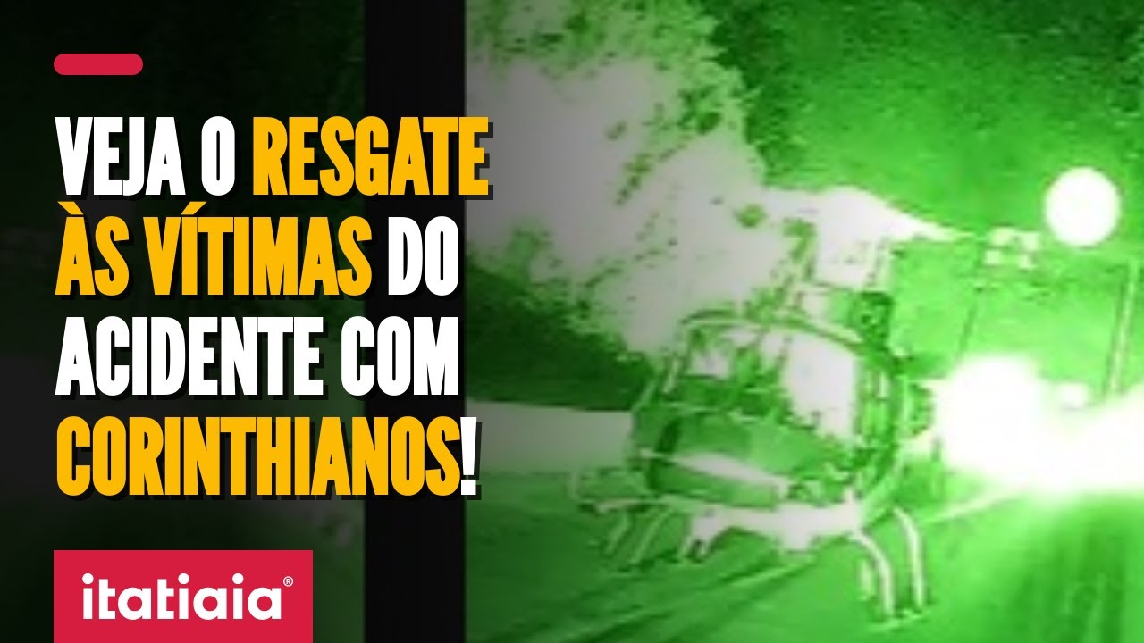 CONFIRA O RESGATE ÀS VÍTIMAS DO ACIDENTE DE ÔNIBUS QUE MATOU OITO TORCEDORES DO CORINTHIANS!