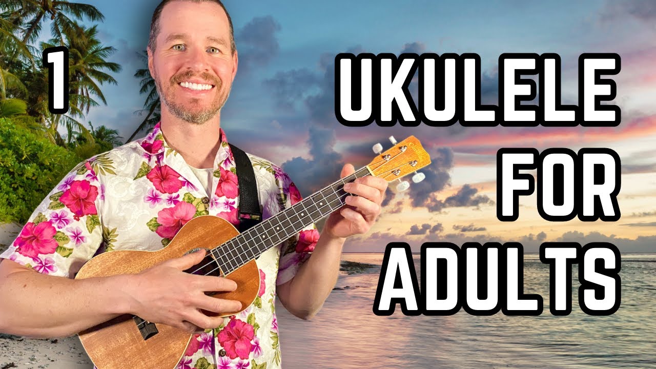 Ukulele Lesson for Older Adults and Seniors - Lesson 1 - START HERE #ukulele #lesson #beginner