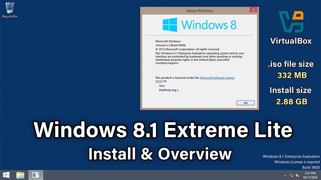 Windows 8.1 Extreme Lite - The Ultimate Lightweight Windows 8