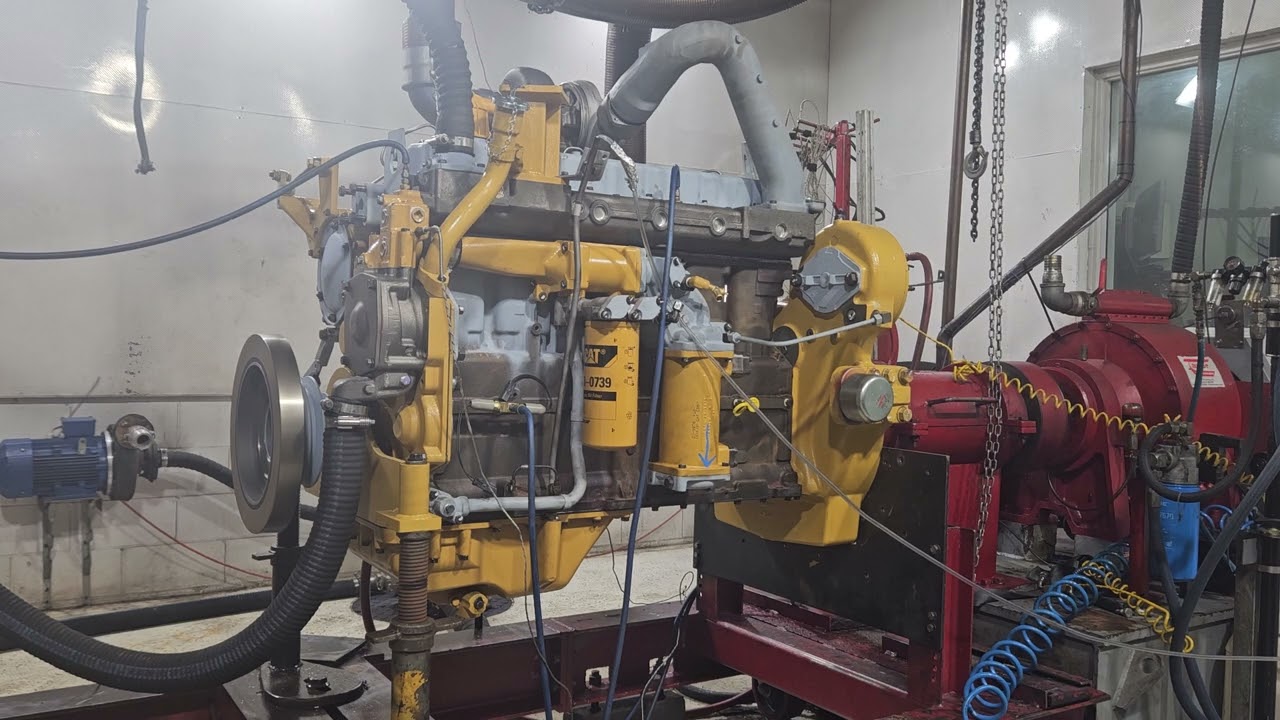 3306 final hard dyno run