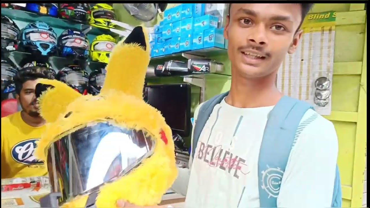 Why Is Everyone So Mad About My Pikachu Helmet? Bunny helmet cover 