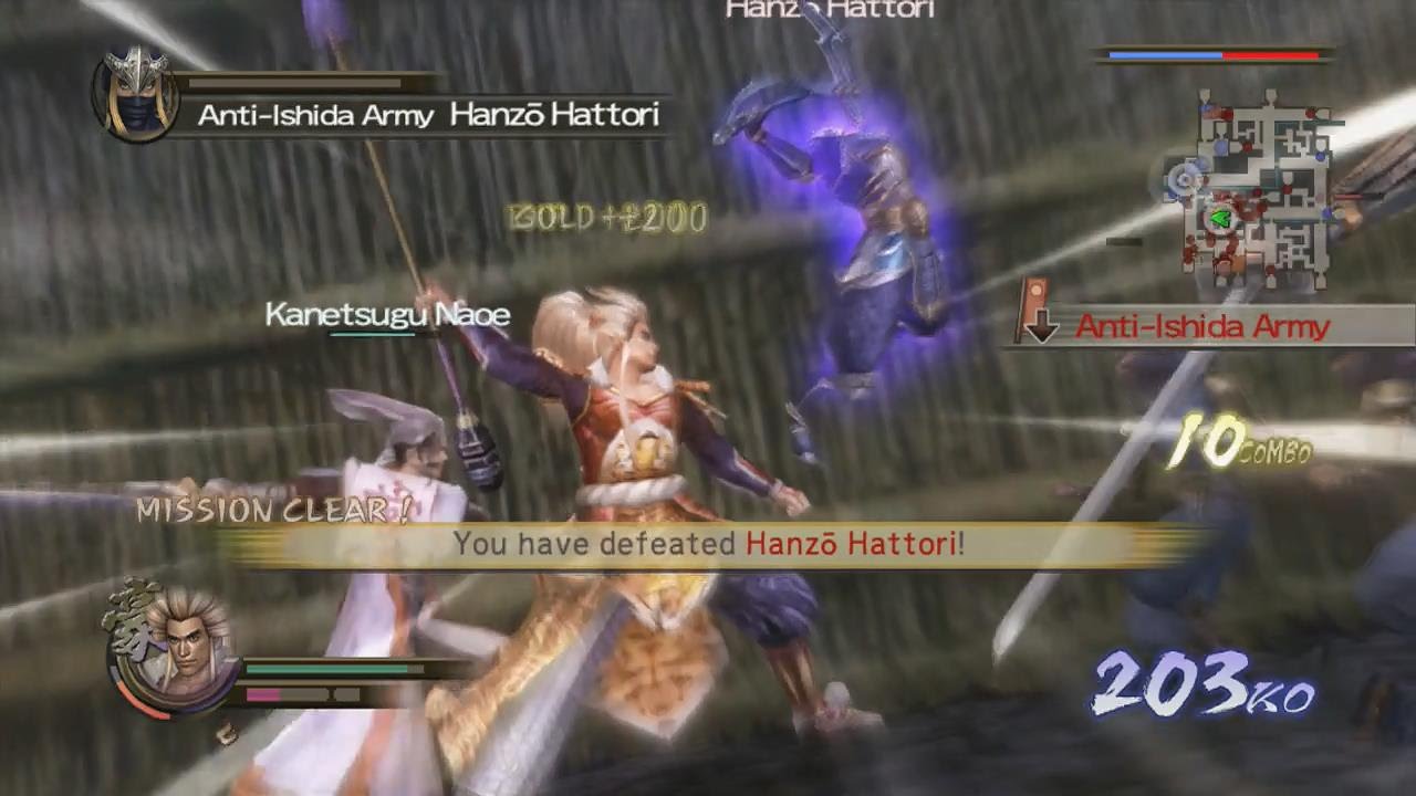 Samurai Warriors 2:XL - История Кейджи 2 - Спасение Мицунари (360)