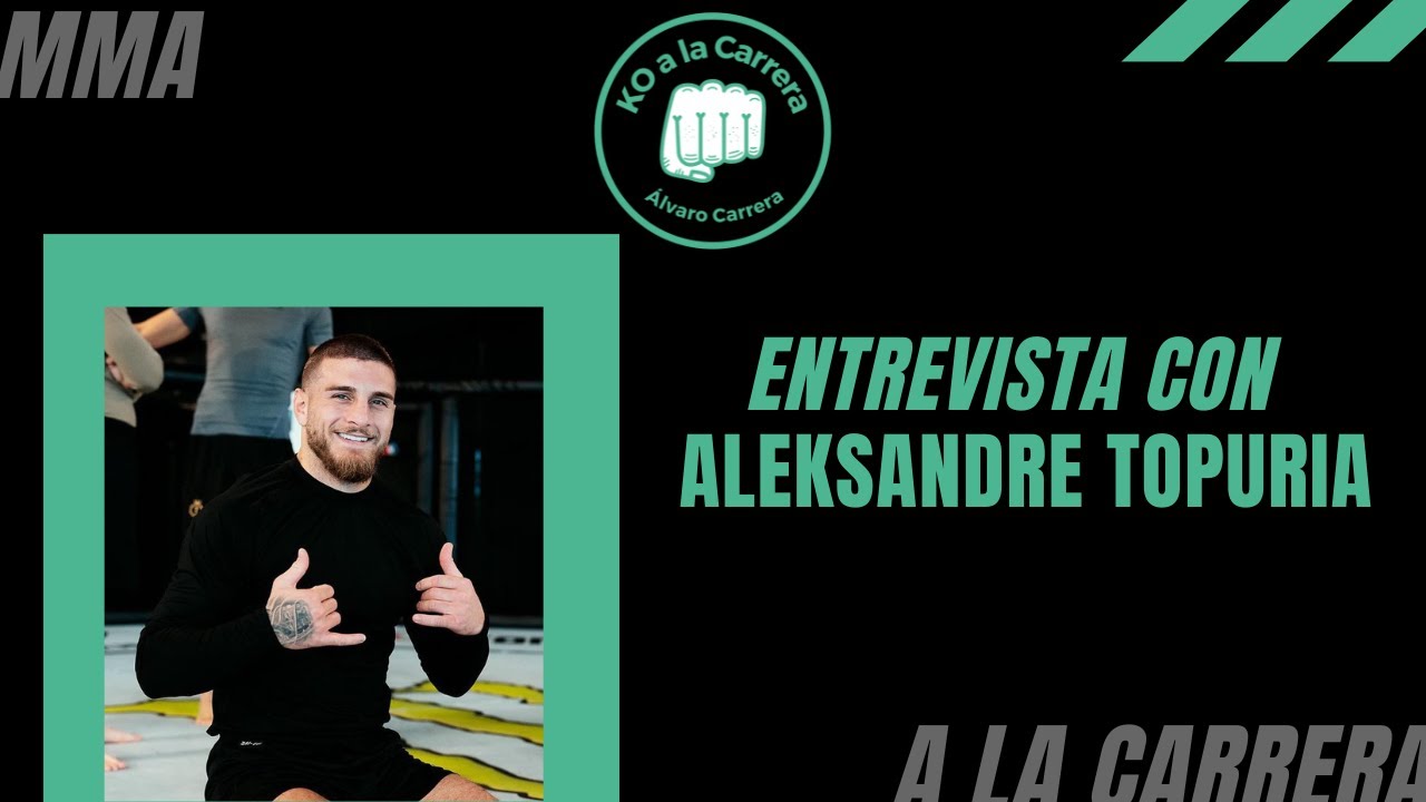 Entrevista a ALEKSANDRE TOPURIA: su regreso en WOW 9, su relación con su hermano ILIA, objetivo UFC…