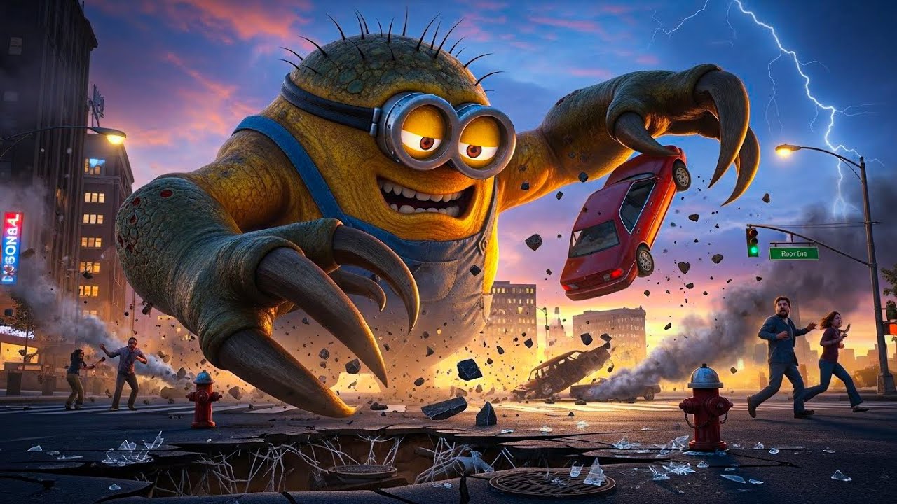 Clown Minion Becomes a Zombie Crab | Dark Fantasy Monster Story